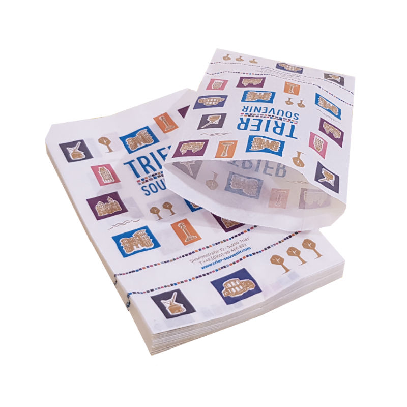 Flachbeutel die einfache und kostengünstige Serviceverpackung